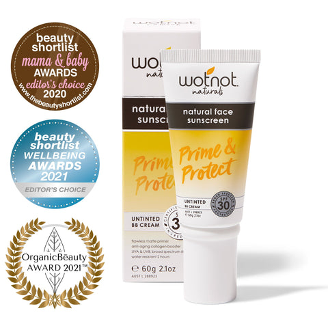 SPF 30 Natural Face Sunscreen & BB Cream Untinted