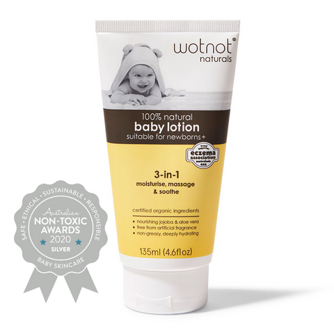 Wotnot Naturals 3 in 1 Baby Lotion