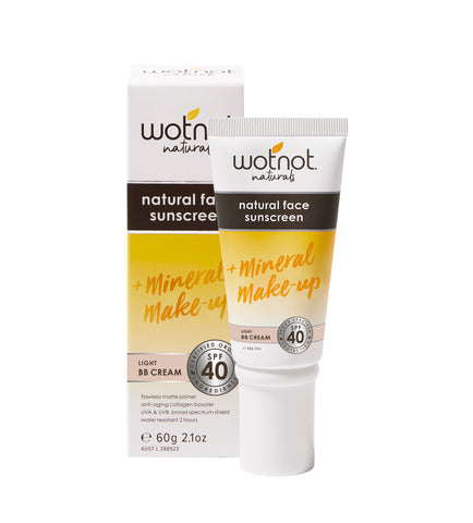 SPF 30 Natural Face Sunscreen & Mineral Makeup